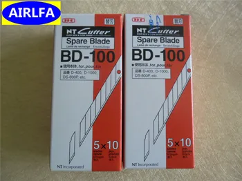 Airlfa už NT Cutter Atsarginių Pakeitimo BD-100 mažų meno ašmenys 9mm 30 laipsnių 50pcs/Box karšto pardavimo