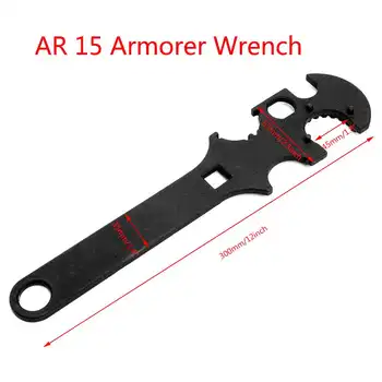 AR 15 Armorer Raktas Sunkiųjų Daugiafunkcinis Įrankis Suderinamas su Daugeliu 16 ir AR Variantų Stiprus, Patvarus Metalinis Įrankis