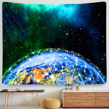 Gobelenas Fantazijos Žvaigždėtas Dangus Antklodė Galaxy Kosmoso Modelį, Rankšluostį Sienos Audinio Sienų Medžiaga Sienų Apdailai Lova Padengti Miegamasis Decoratio