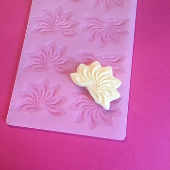 Gėlių Formos Silikono Formos Pyragas Apdaila Minkštas Pyragas 3D Maisto kokybės Šokolado Silikoninė Forma 