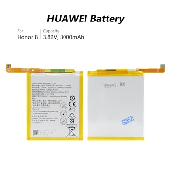 HB366481ECW Baterija 3.82 V 3000mAh Už Huawei Honor 8 Garbę 5C Ascend P9 P10 Lite G9 + Priemonės 