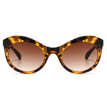 Peekaboo mados leopard akiniai nuo saulės moterims uv400 derliaus moterų saulės akiniai cat eye šalių priedus, 2021 karšto pardavimo
